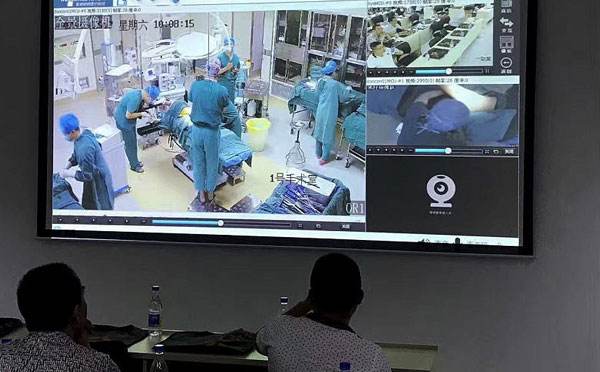 “手术示教系统”一款手术室直播示教系统