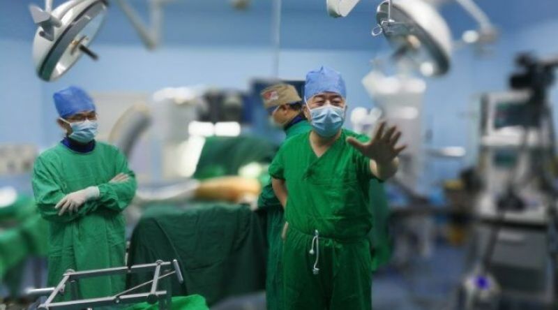 手术示教系统的组成与其系统效果